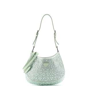 Prada Cleo Shoulder Bag Crystal #242178P23B
